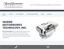 Tablet Screenshot of marinemotorworks.com